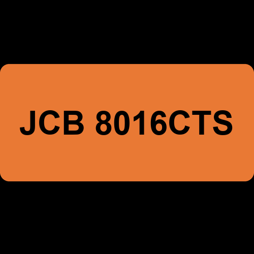 JCB 8016CTS